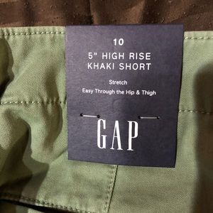 Olive Green Brand New Gap Shorts